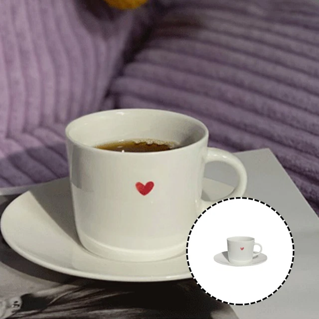 1 Juego Pequeña Taza Tipo De Café De Cerámica Para Cocina