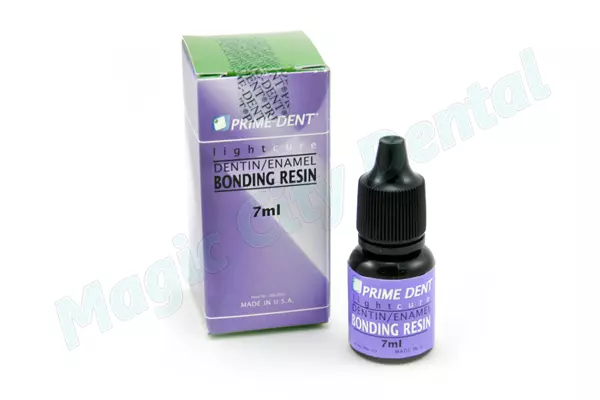 PRIME-DENT Dental Light Cure Dentin Enamel Bonding Resin 7 mL Bottle USA