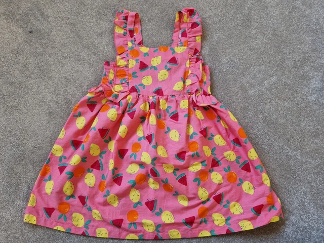 Girls Matalan Summer Cotton Dress 3-4 Year EXCELLENT CONDITION Adjustable Straps