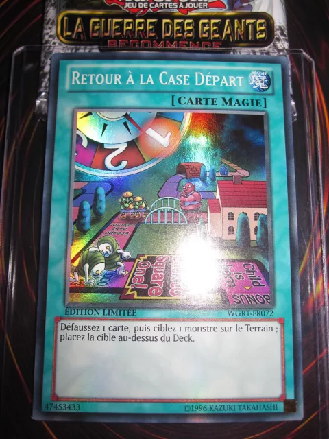 Yu-Gi-Oh! Sr Super Rare Retour A La Case Depart Wgrt-Fr072 Neuf Mint