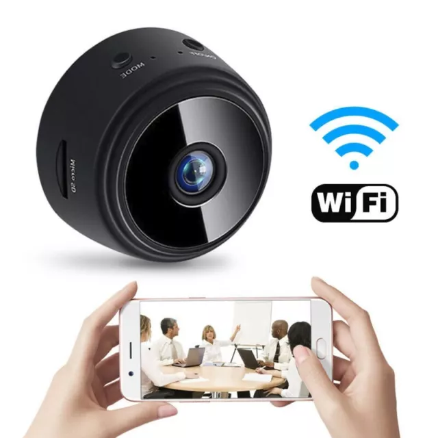 A9 Mini Cámara de Vigilancia IP WiFi HD 1080p Micrograbadora de Voz Infiducida