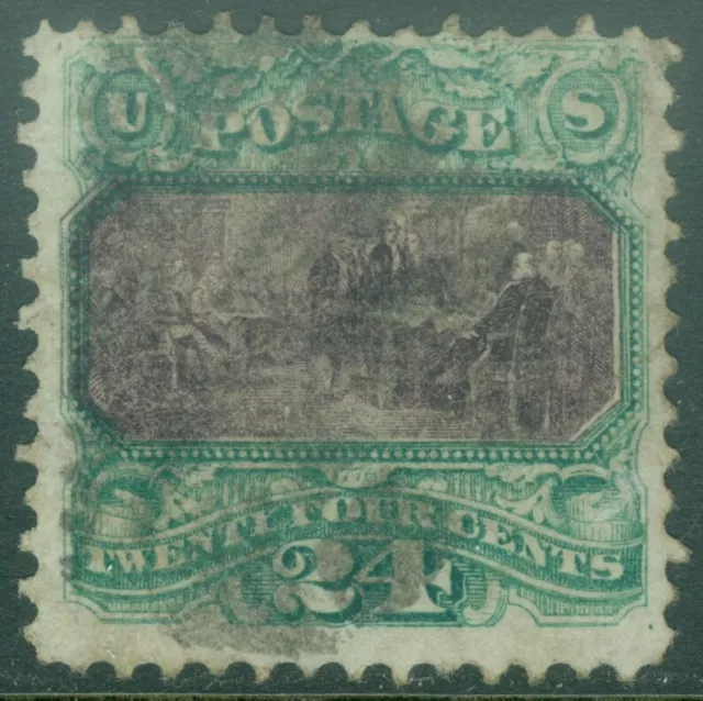 EDW1949SELL: USA 1869 Scott# 120 Utilizzato. Psag Certificato. Catalogo