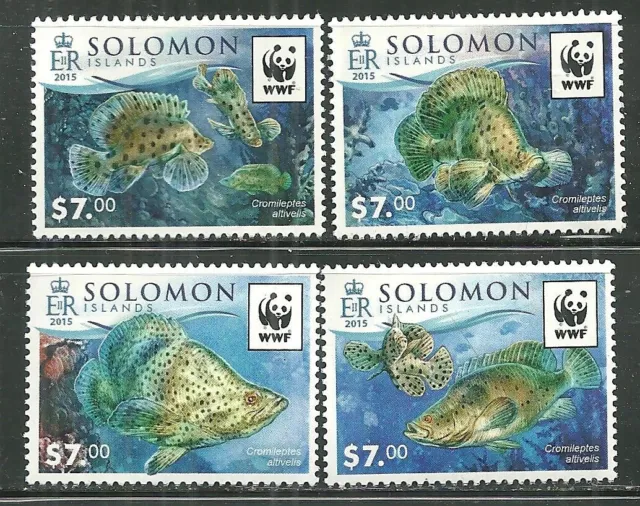 Solomon Islands Mnh Wwf Grouper Fish [2015]