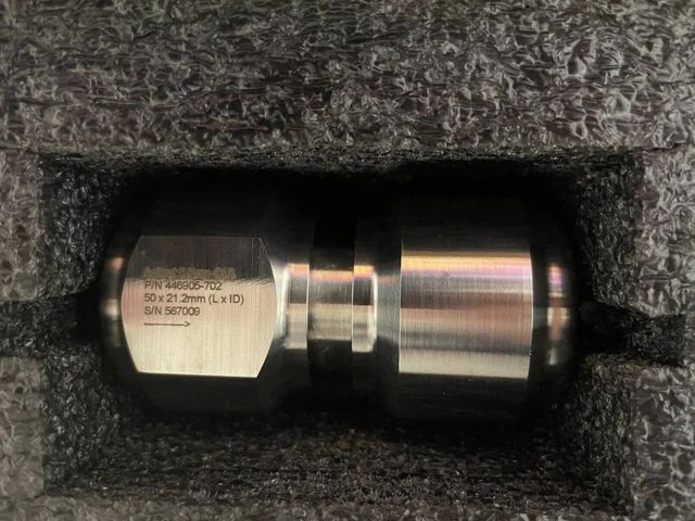 Graphite Inlet Ferrules, 1/4 To 1/16 Size - Pack Of 10 For Capillary GC, Reusable, High Temp (Up To 450°C)