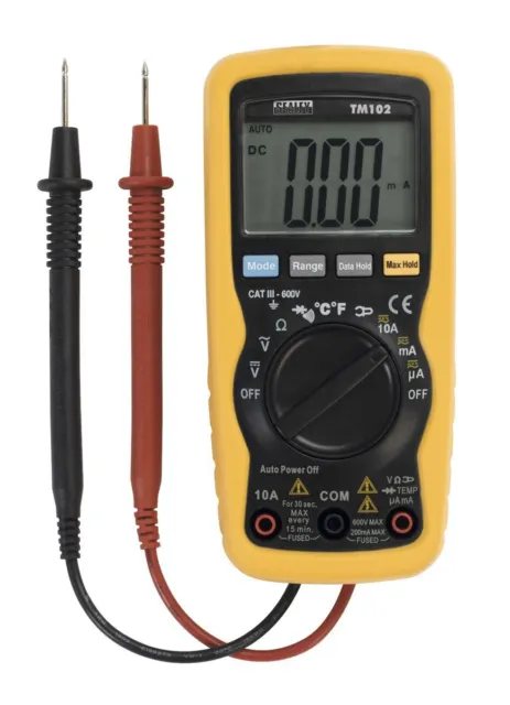 TM-510 Multimetre Numerique, Testeur Electrique 4000 Comptes