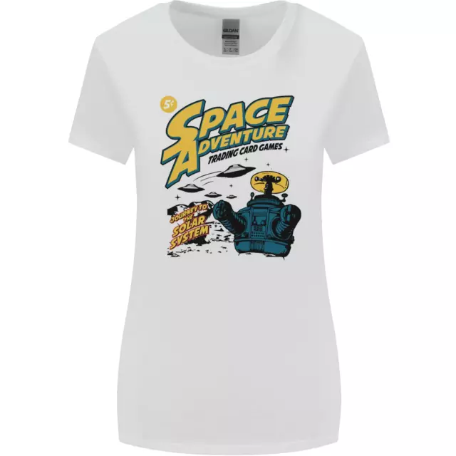 Space Adventure Astronaut Womens Wider Cut T-Shirt