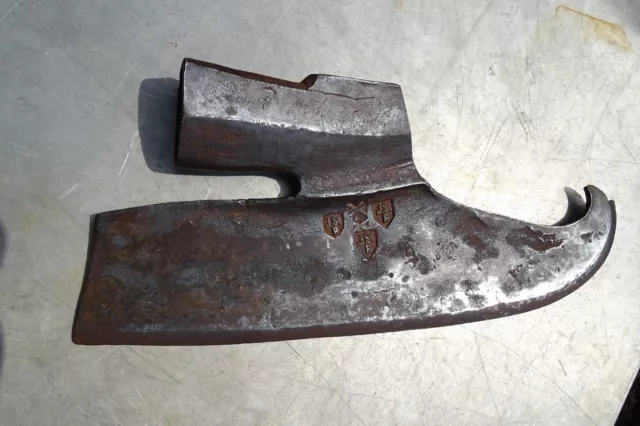 ca.1850 AXTKOPF ZIMMERMANNSAXT Bundaxt AXT Hacke Beil hatchet carpenter axe