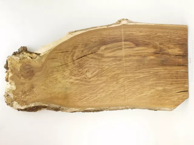 Tablero de madera inglesa de roble marrón. Plank, losa. 540 x 1100 x 35mm. 7769CB_1100