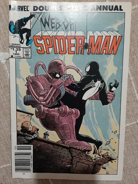 Web of Spider-Man Annual #1 (Sep 1985, Marvel)