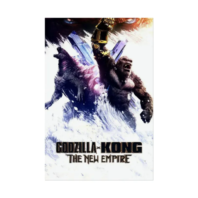 Godzilla x Kong: The New Empire (2024) Movie Print Poster Free Quick Shipping