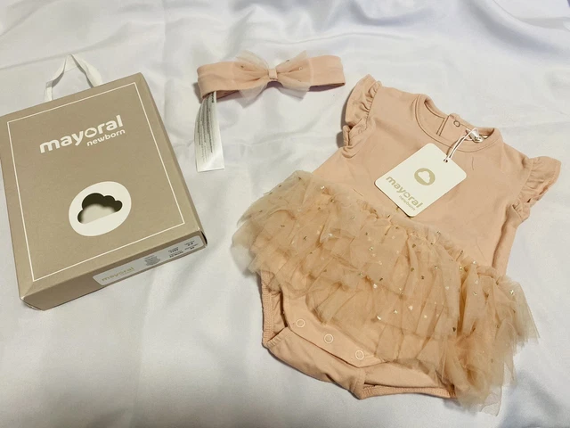 Mayoral Newborn 2-4 months Baby Pink - Girl - BNWT