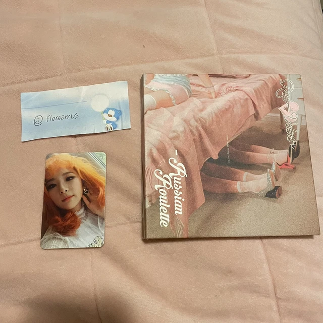 RED VELVET 3rd mini album Russian Roulette Official Photocard Irene Seulgi  KPOP