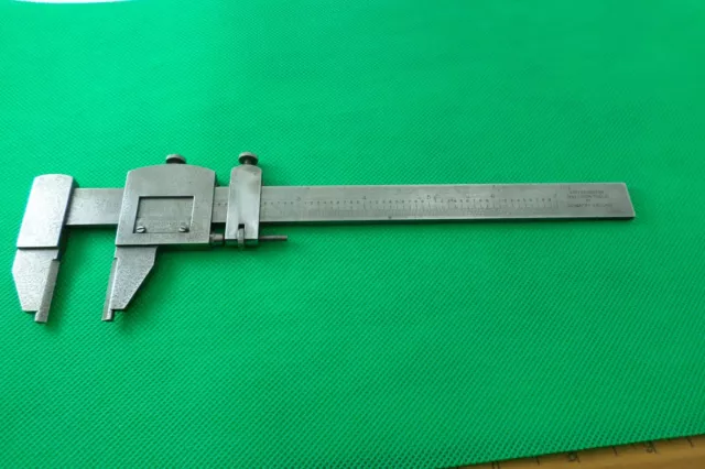 Early Grey & Rushton 7", Anvil-Faced, Double-Sided, Fine-Adjusting Vernier