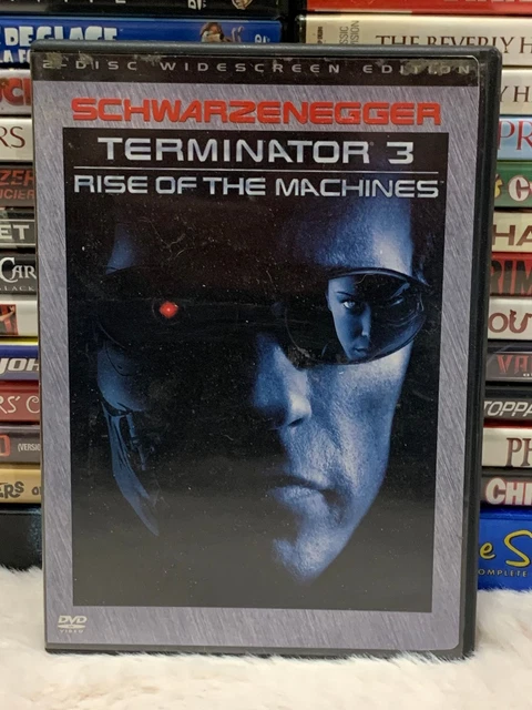 TERMINATOR 3 RISE of the Machines DVD Schwarzenegger Widescreen Action ...