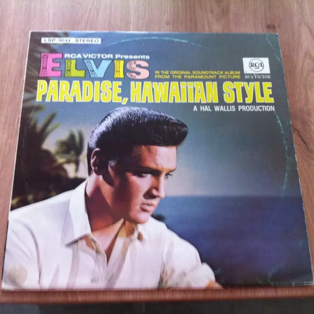 Rca   Lp   -   Elvis Presley     -      Paradise, Hawaiian Style