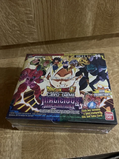 Dragon Ball Super Card Game Booster Box - Malicious Machinations FACTORY SEALED