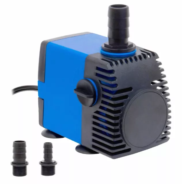 320 GPH Submersible Aquarium Fish Tank Powerhead Water Pump Fountain Hydroponic