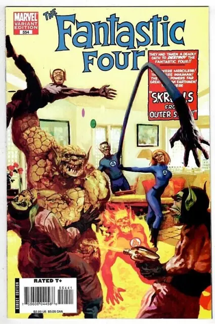 Fantastic Four (1961) # 554 Late Issue in Long Run 4/08 NM- 1 in 50 Printed