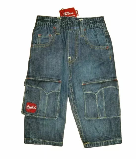LEVI'S RED TAB Garçon 6 mois NEUF ETIQUETTE Superbe pantalon jeans jean denim