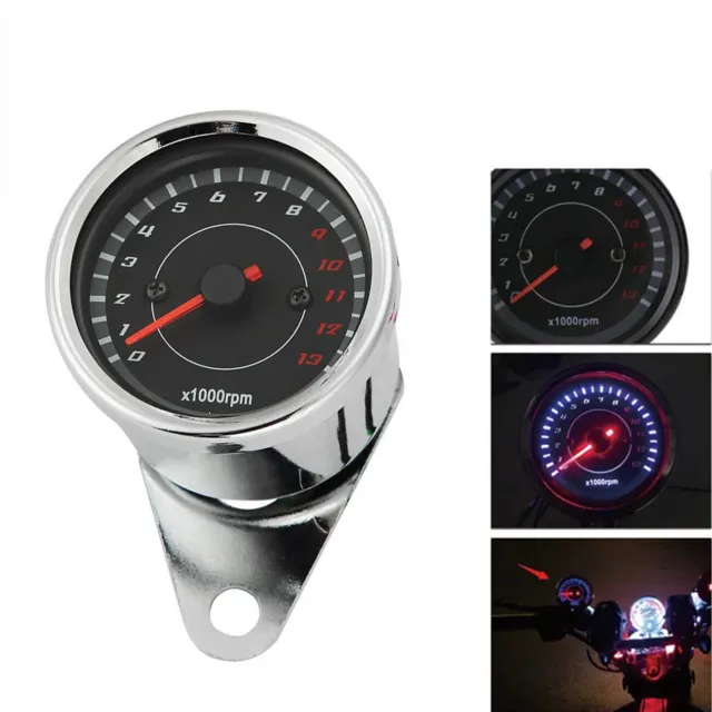 LED Backlit Tachometer For Suzuki Boulevard Intruder M50 M90 M95 C109R C50 C90