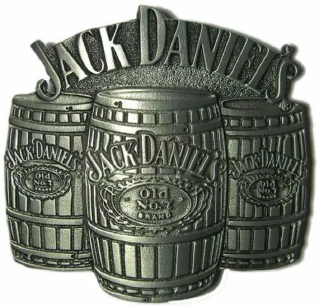 Boucle (( 3 TONNEAUX JACK DANIEL'S)) Ceinturon ceinture ,90x90 m/m