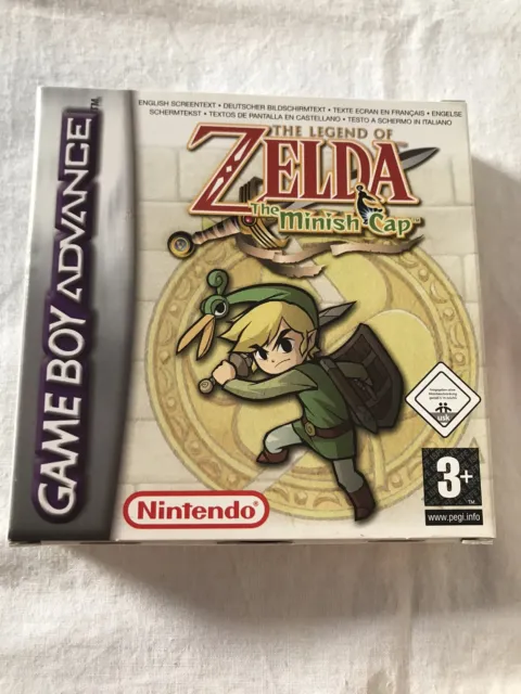 [Boite Vide] The Legend Of Zelda The Minish Cap Game Boy Advance - Gba - Neuf