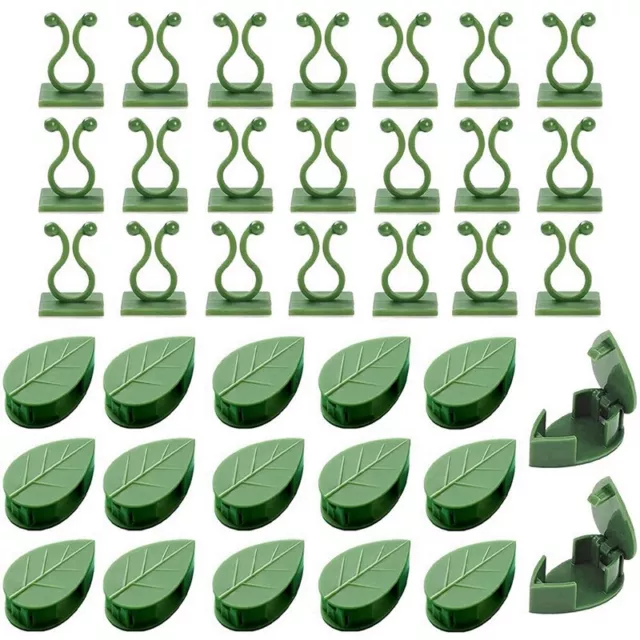 100 Piezas Clips de Plantas para Plantas Trepadoras, Fuertes Autoadhesivos 5472