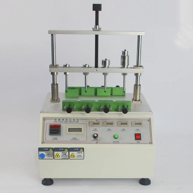 Tester di durata chiave switch 4 stazioni tester tastiera computer pulsante telefono cellulare
