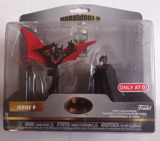 Funko HeroWorld Batman (Batman Beyond) & Batman 80 Years Series 9 Target NEW