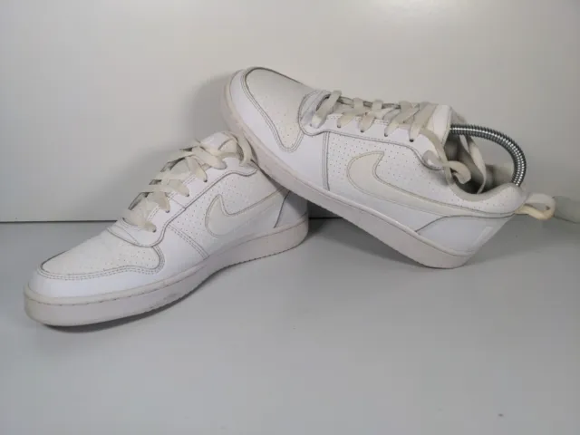 Nike Court Borough Low Triple White, Size UK 7, Excellent Condition