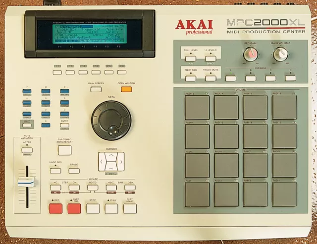 Pièces de rechange Akai MPC 2000 XL (encodeur, LCD, RAM, tactile, pads/capteur, FMX008, carte)