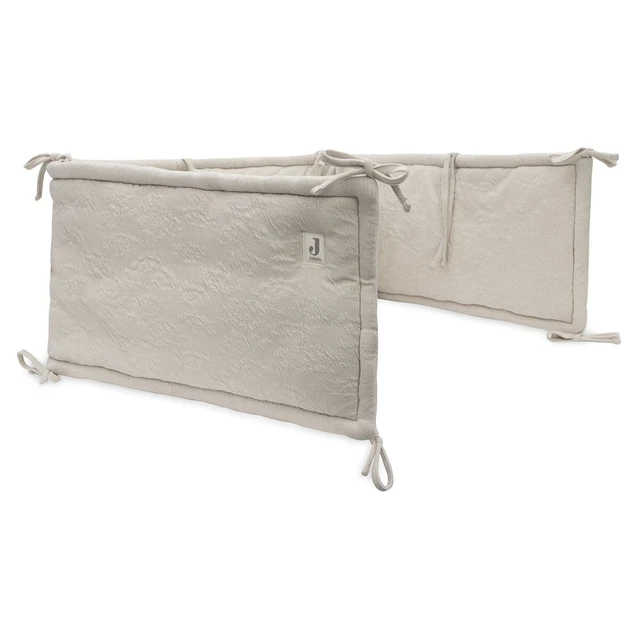 Jollein Bettumrandung / Laufgitterumrandung 180x30 cm Soft Waves Nougat NEU