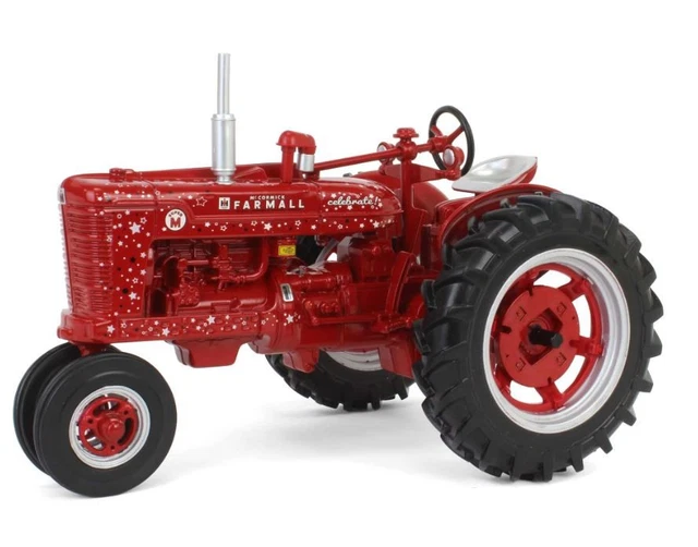 Tracteur avec bandes noires - IH 966