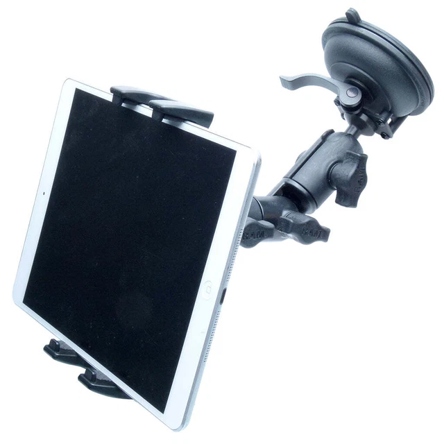 RAM Quick-Grip Suction Ratchet Base Fleet Mount for Forklift and Heavy Machinery fits Mobile Phones (sku 50973) main image 1