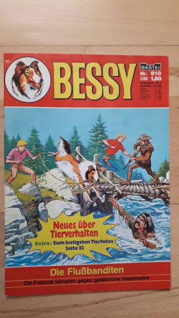 Bessy Nr.810 - TOP Z1 ORIGINAL ERSTAUFLAGE BASTEI COMICHEFT Willy Vandersteen