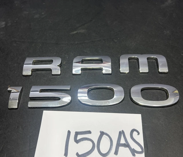 🏆2002-2008 Dodge Ram 1500 Side Door Chrome Emblem Symbol Logo Oem Badge Set