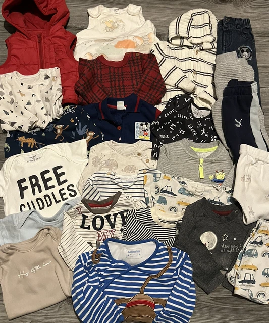 Pacchetto vestiti bambini 6-9 mesi.               (e241)