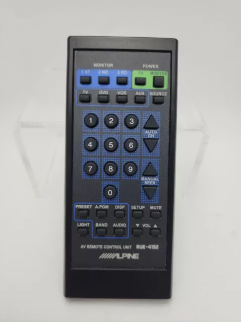 Original Alpine RUE-4152 Remote Control