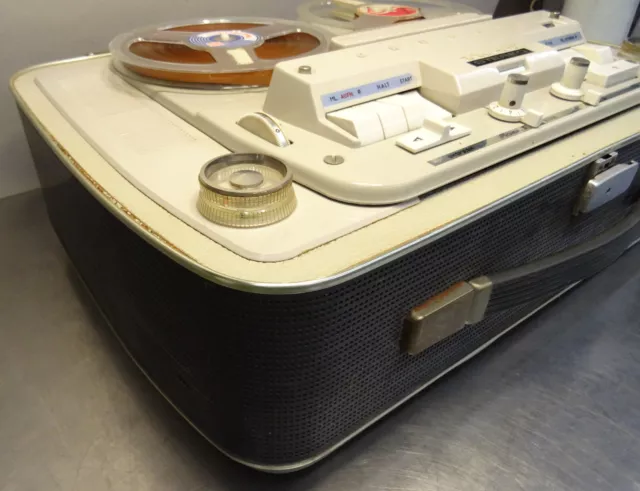 GRUNDIG TK 47a stereo Tonband Maschine Röhren Gerät Handbuch + Schaltbild 1965 3