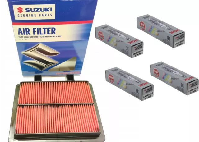 Kit Tagliando Filtro Aria Originale Candele Ngk Iridium Suzuki Dl 1000 V-Strom