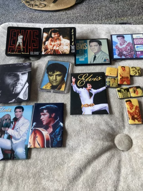 Job Lot Of Elvis Presley fridge Magnets