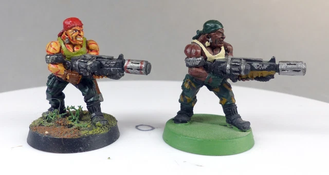 WARHAMMER 40K NECROMUNDA GOLIATH GANG Well Painted Plastic Gangers EUR 35,94 - FR