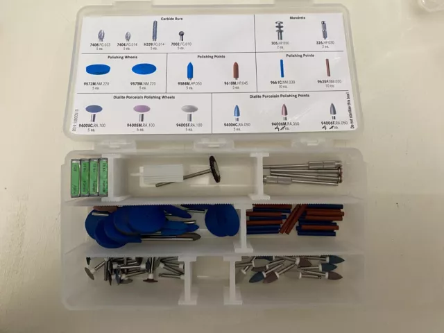 Komet Cutting and Polishing Kit, Dental