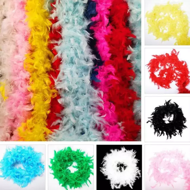 Wedding Party Hen Night Feather Boa Strip Fluffy Craft Costume Fancy Dress Nice