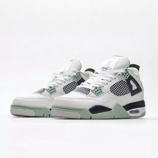 Scarpe Uomo Air & Jordan Retro 4 Military Black Scarpe da ginnastica Tg 40 42 45