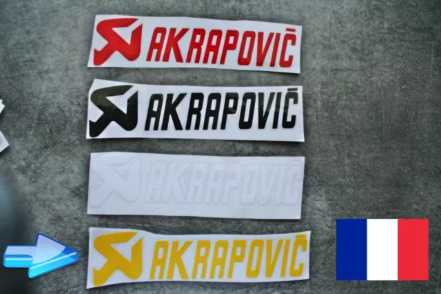 sticker akrapovic - Fais Des Affaires