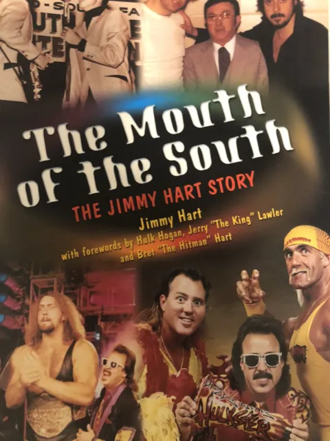 Jimmy Hart The Mouth of The South The Jimmy Hart Story paperback book great shap