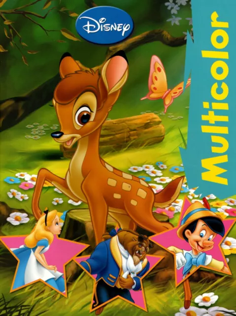 Multicolor Malbuch - Bambi - Pinocchio von Disney Enterprises #518631