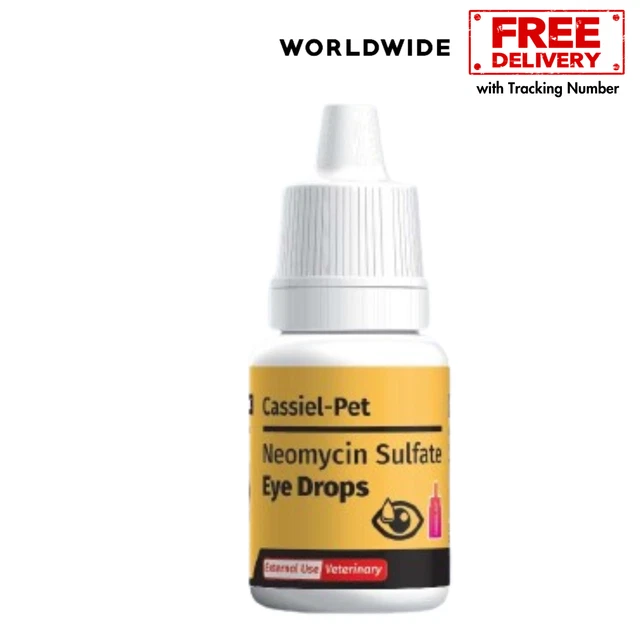 1X CAT DOGS Eye Drops Infection Treatment Treating Irritation
