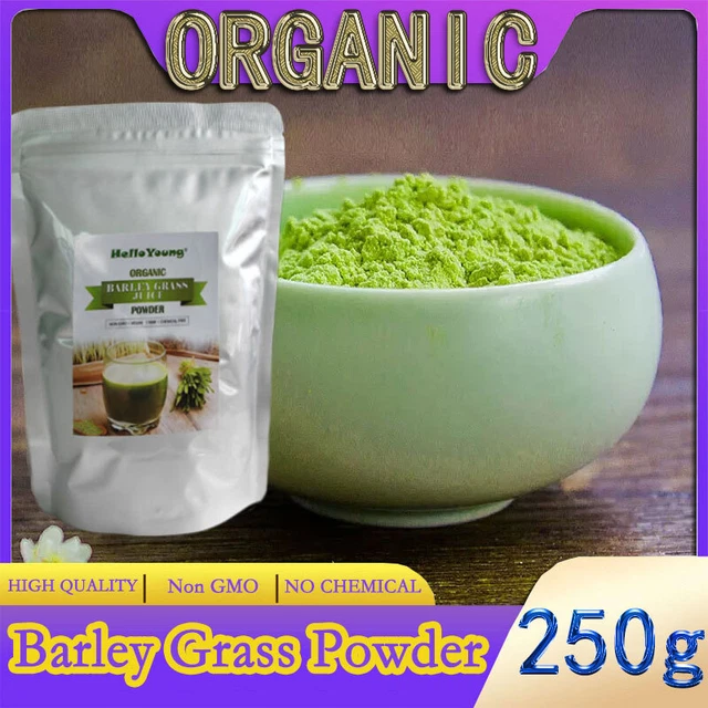 ORGANIC BARLEY GRASS Powder 250g Body Organic Barley Low Carb Diabetic